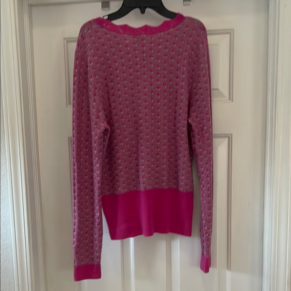 Pink Patterned Sweater - Picture 3 of 3